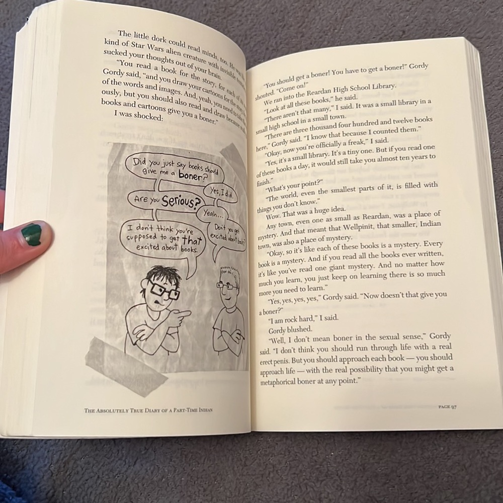 Part-Time Indian Book - Picture 5 of 6
